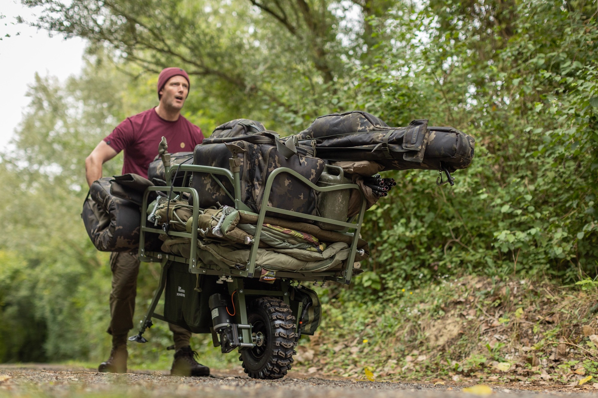Korda Compac Dark Kamo 3 Rod Holdall 10ft