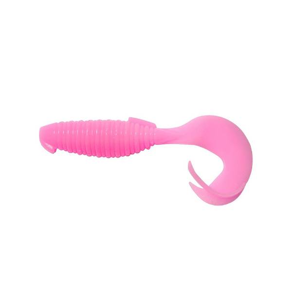 Keitech Flapper Grub | Bubblegum Pink | 4inch | 7 stuks