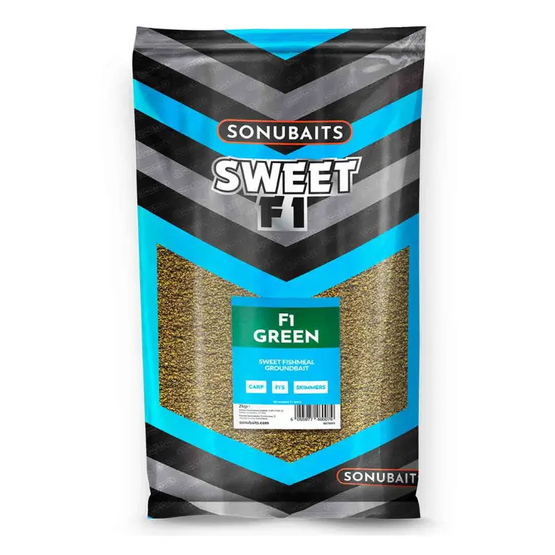 Sonubaits Green Groundbait - F1 - 2kg