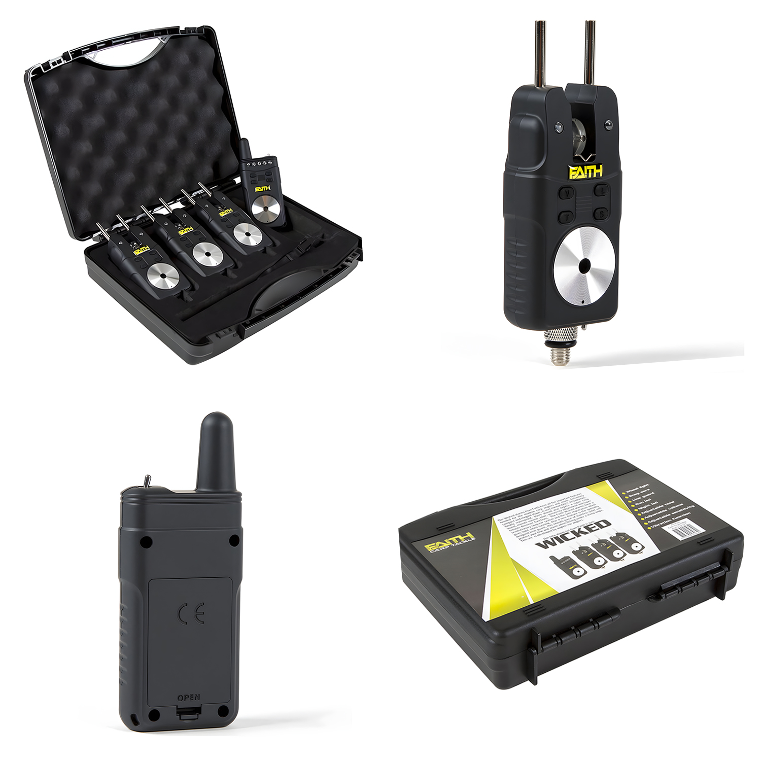 Faith Wicked Bite Alarm Set 3+1 - Beetmelderset