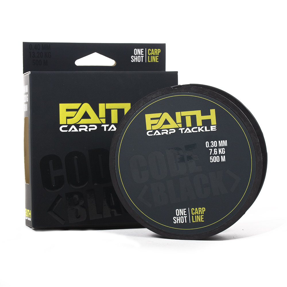 Faith Code Black One Shot | 500m | 0,30 mm | 7,6 kg