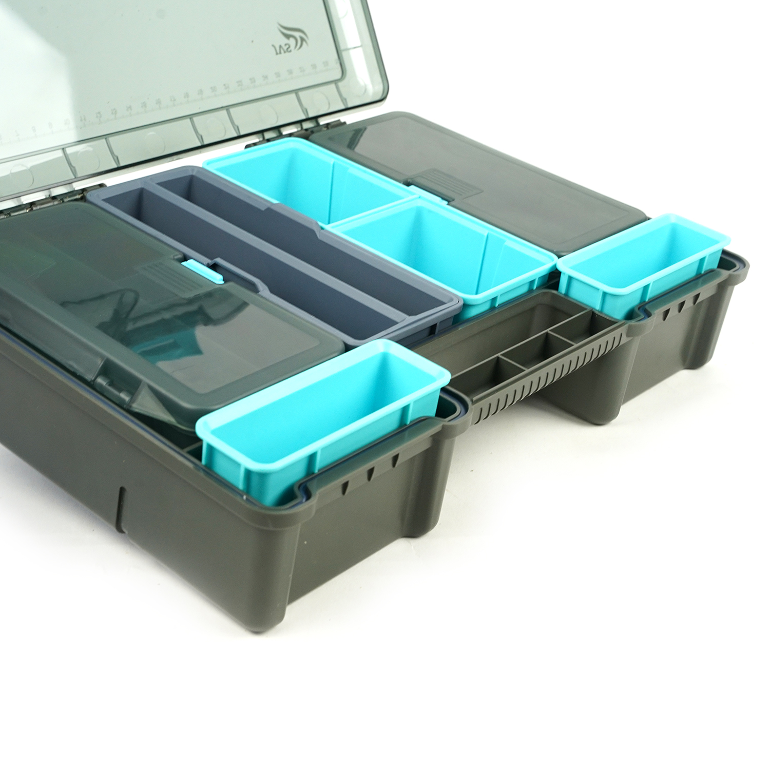 JVS Match Tackle Topbox Waterproof  - Viskoffer - Feeder Box 