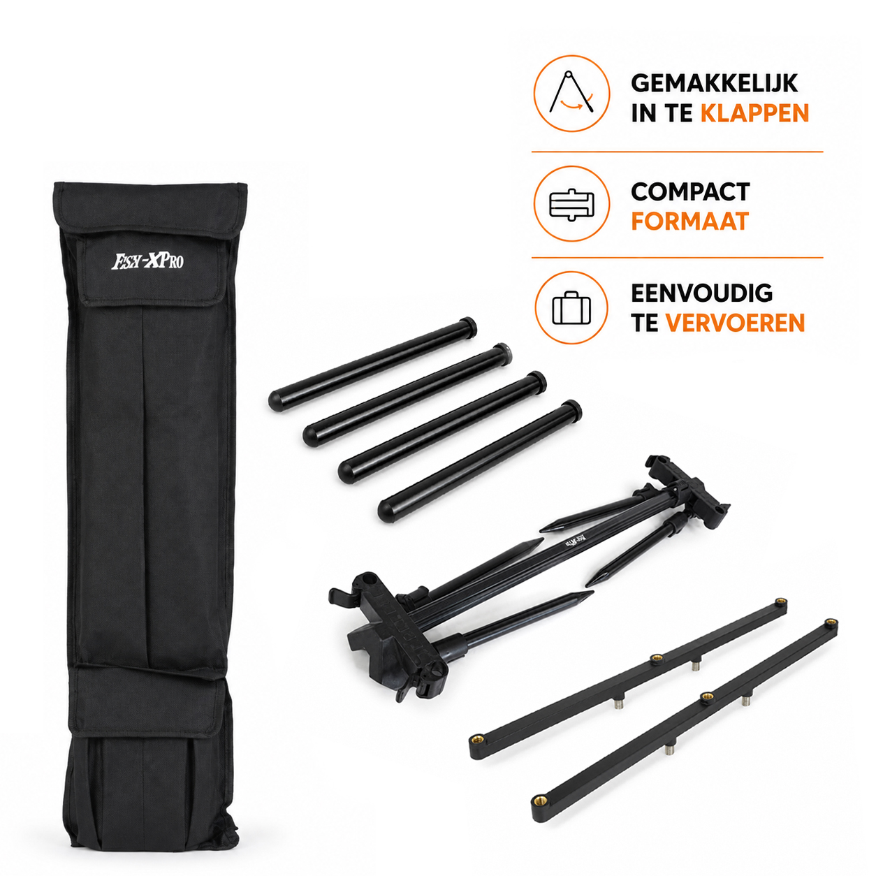 Fish-Xpro Luxe Rodpod-Set Complete - 2-Rod