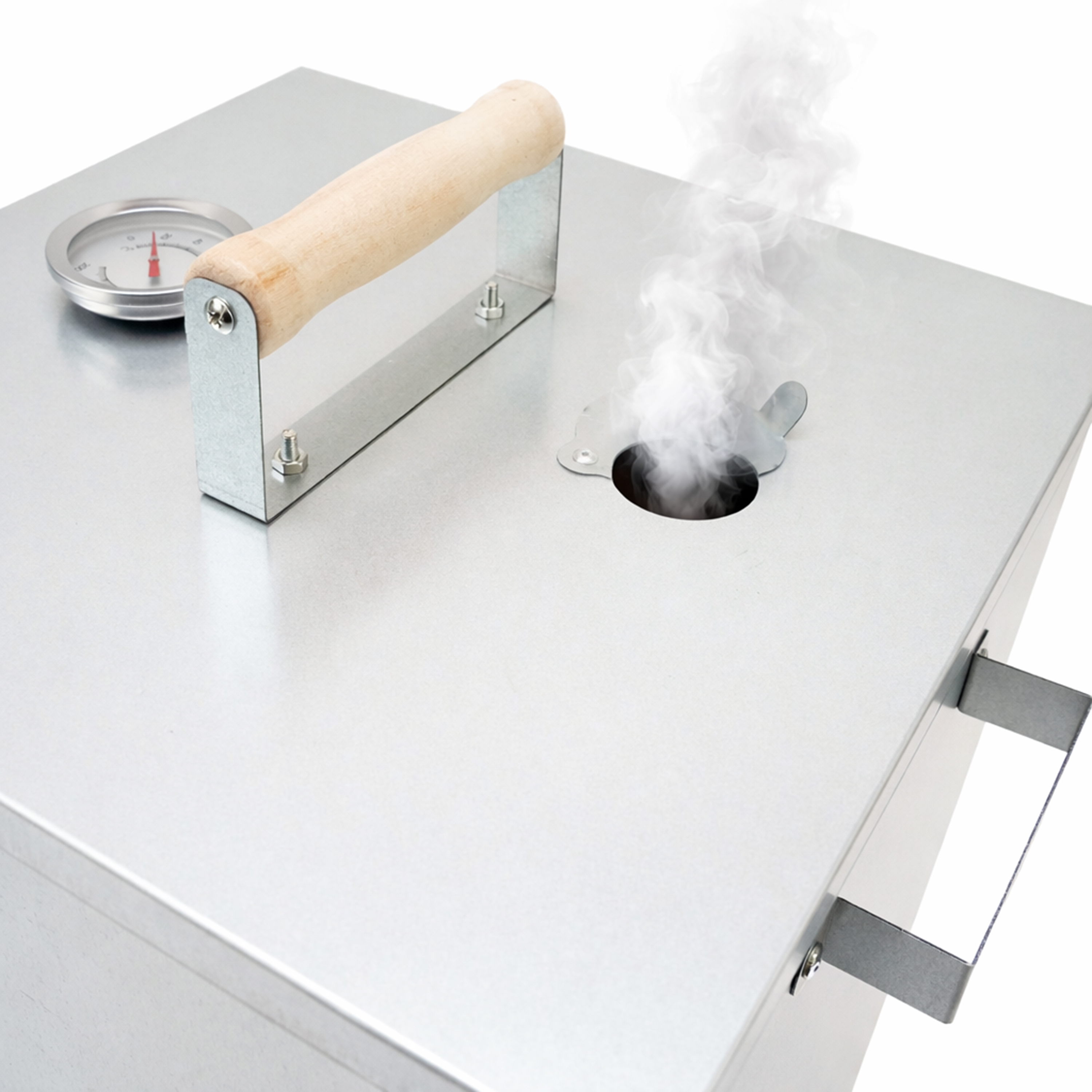 Eurocatch Rookoven Telescopisch Vierkant  – Complete Rookset voor Vis & Vlees