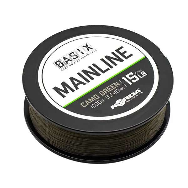 Korda Basix Mainline | Nylon Vislijn | 15lb | 0.40mm | 1000m