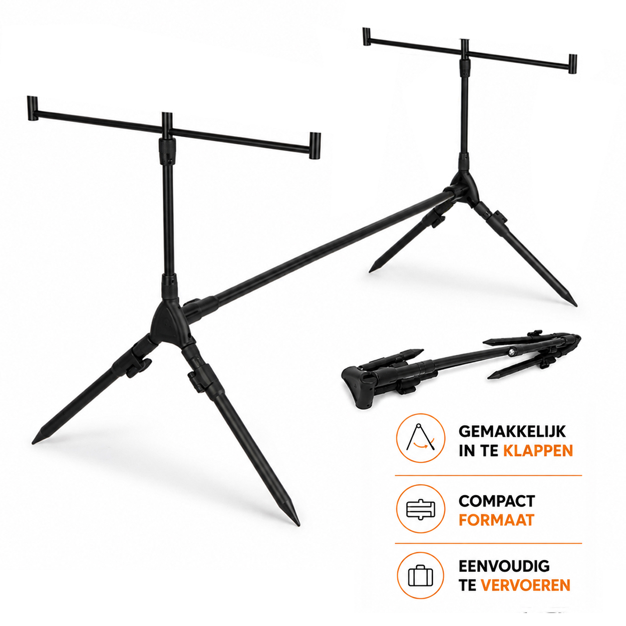 Fish-Xpro Basic Rodpod-Set Complete - 2-Rods