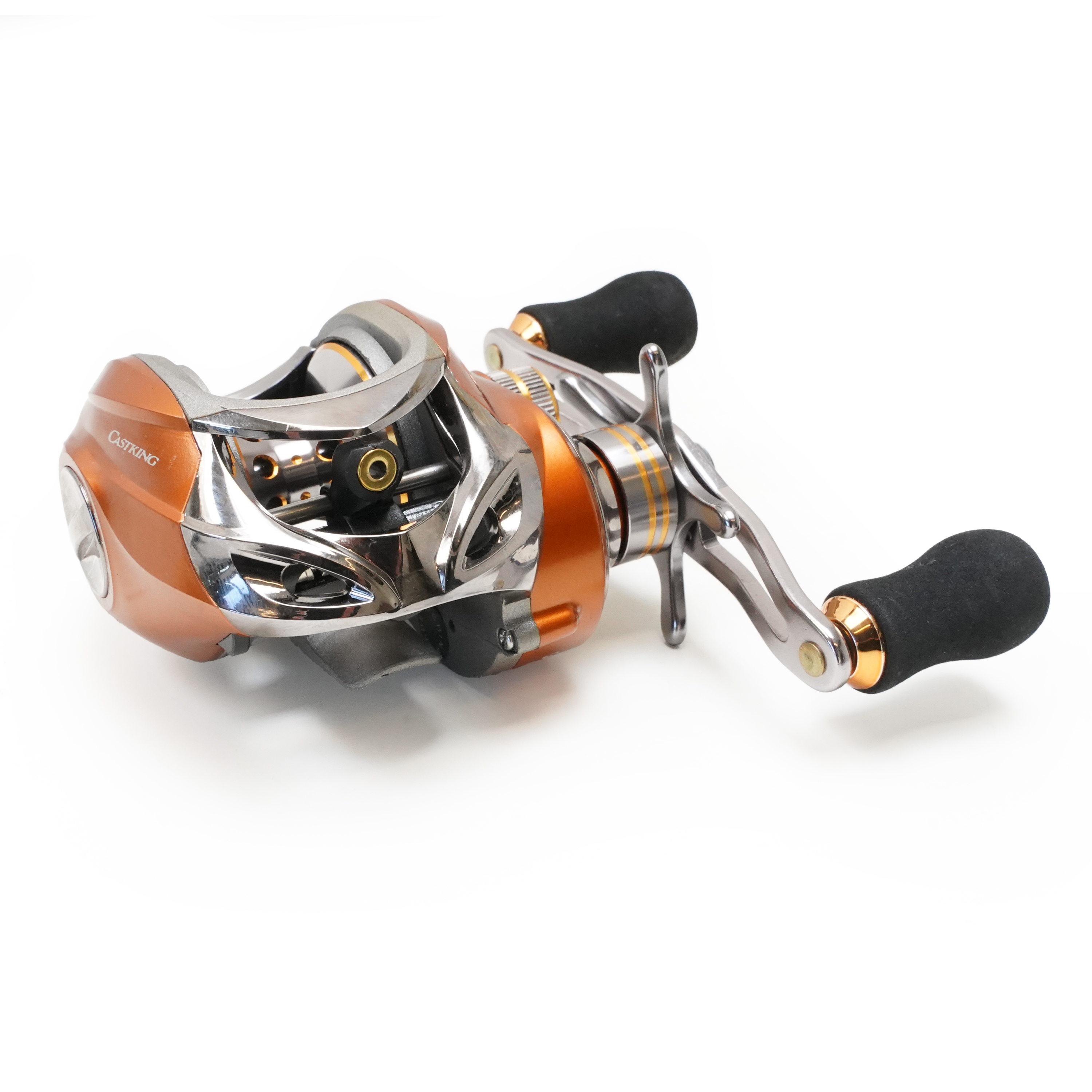 Traxis Baitcaster Reel - Gold - Left Hand