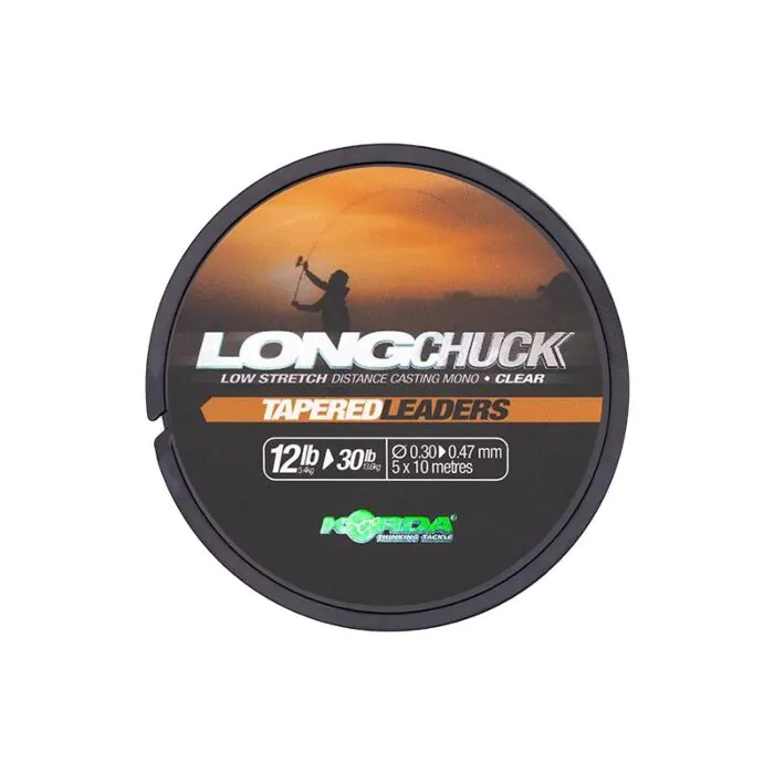 LongChuck Tapered Leaders 10-30lb 0.27-0.47mm