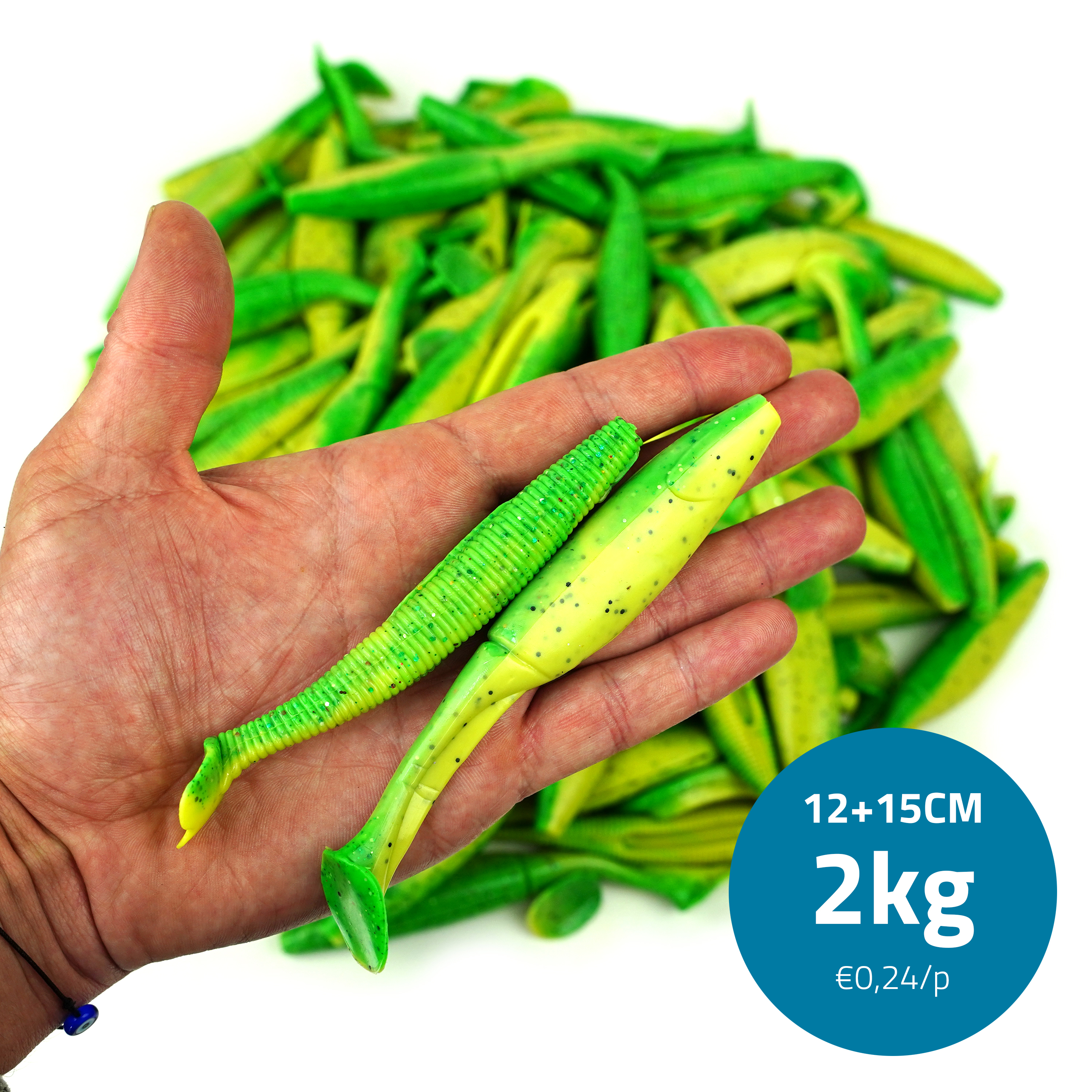 Eurocatch Bulkshads – 2 kg Softbaits in Bulkverpakking