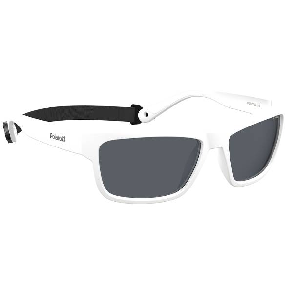 Polaroid P7031S | Schwimmende Sportbrille | Weiß | Sonnenbrille