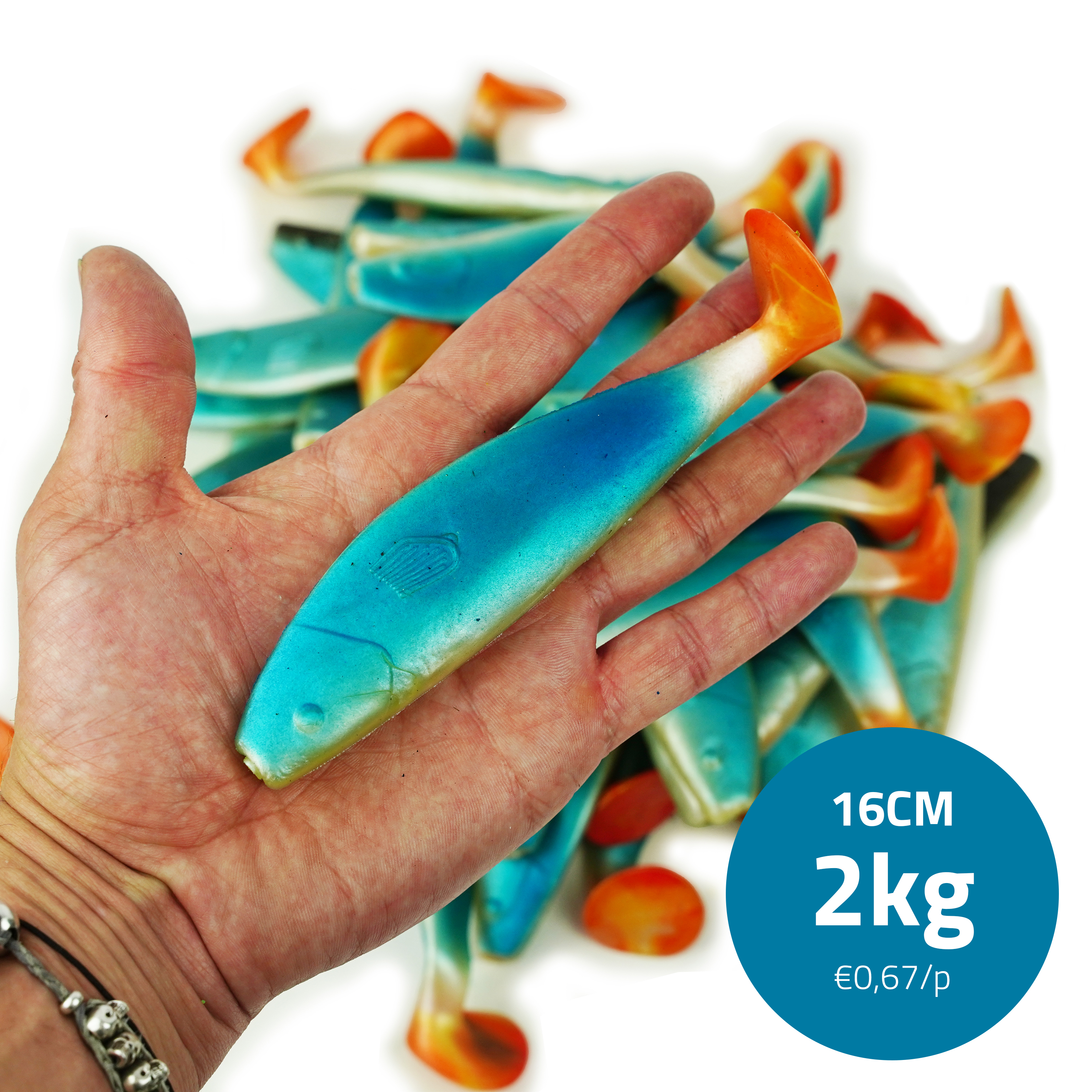 Eurocatch Bulkshads – 2 kg Softbaits in Bulkverpakking