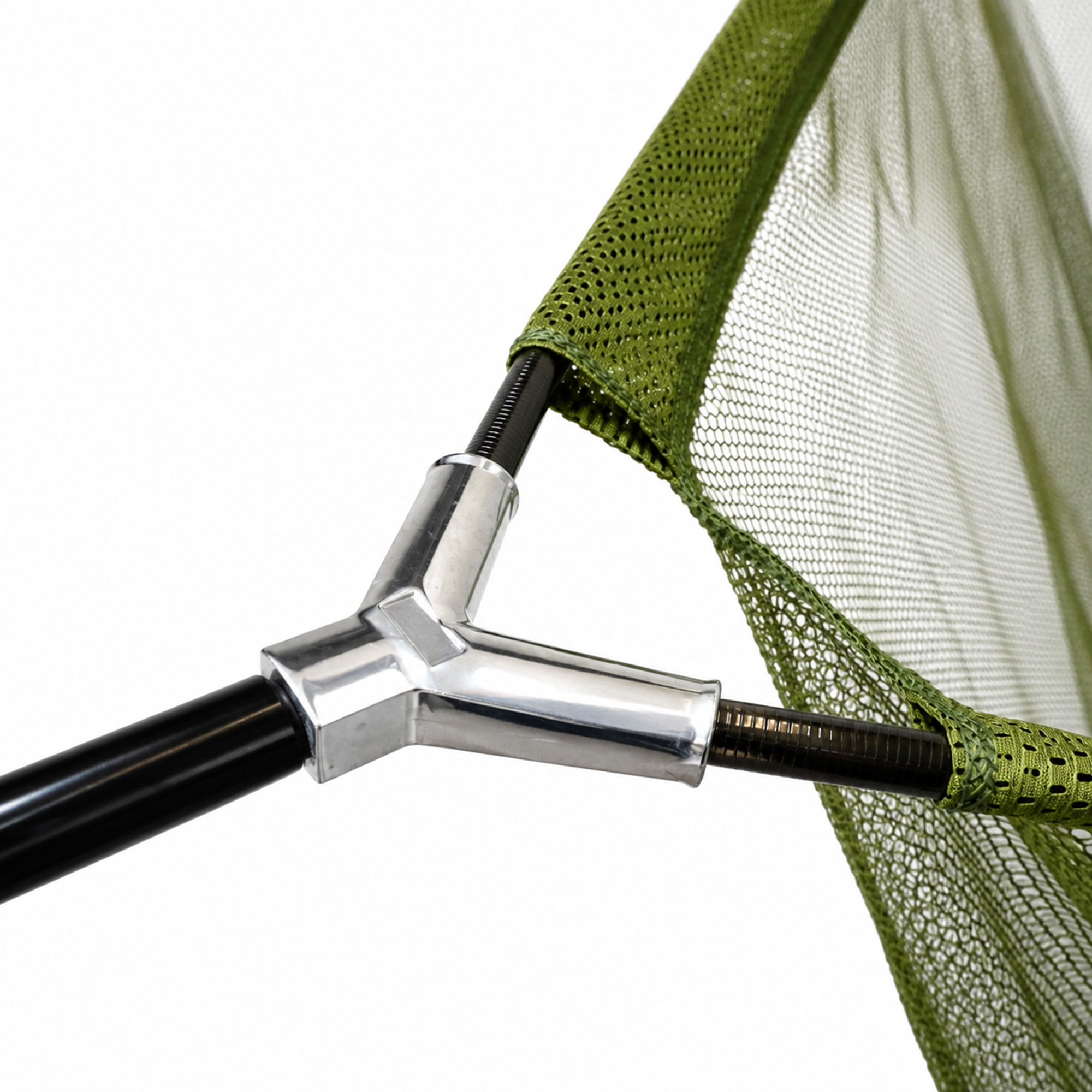 Faith Carp Landing net - 2 Sec. Carbon Handle - 1,80m - incl Double Netfloat