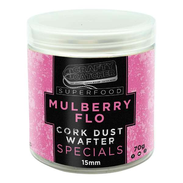 Crafty Catcher | Super Food Cork Dust | Wafter | Mulberry-Flo | 100g