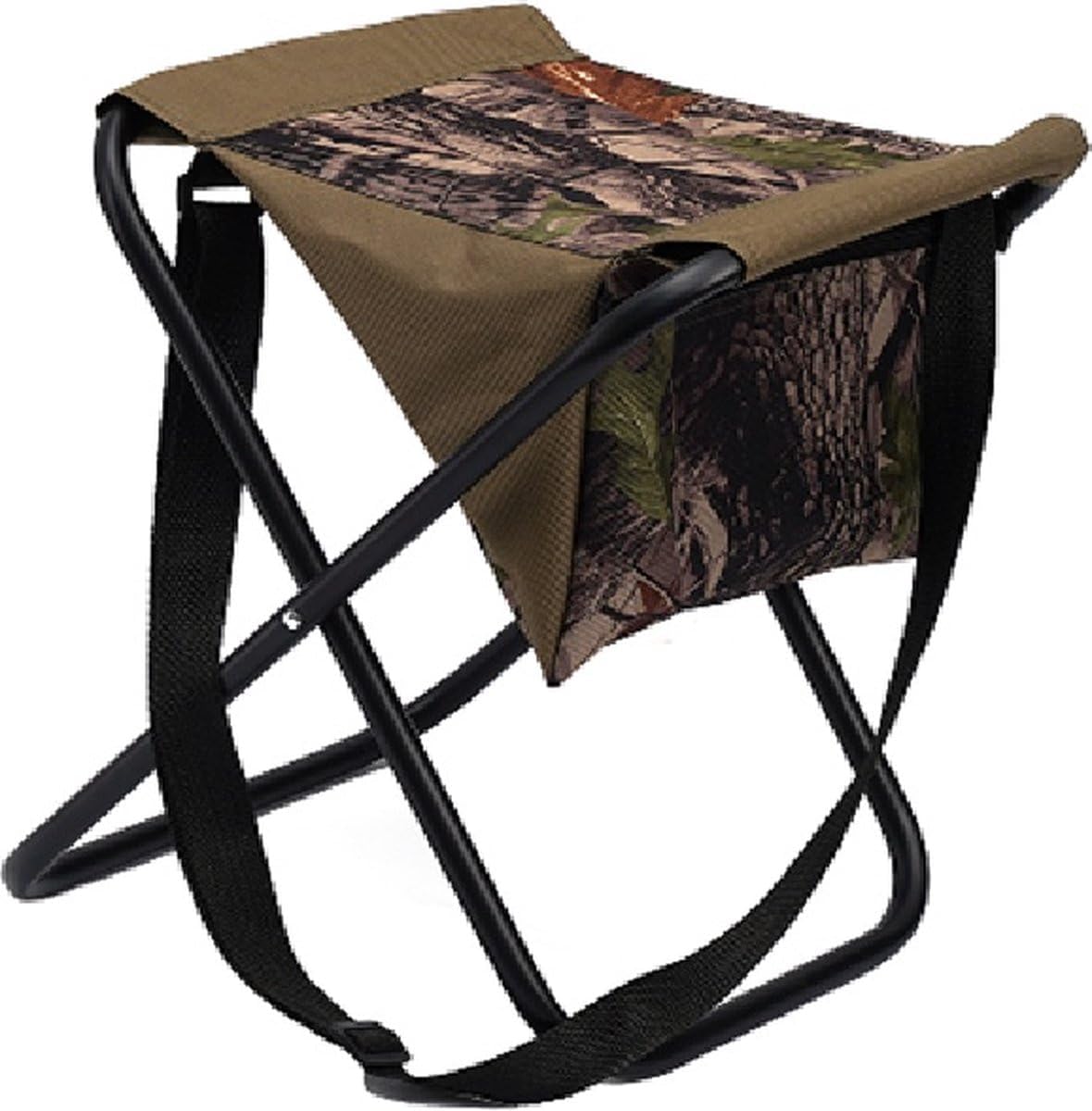 Eurocatch Opvouwbare stoel | Viskrukje | Incl. Tas en Draagriem | Camouflage